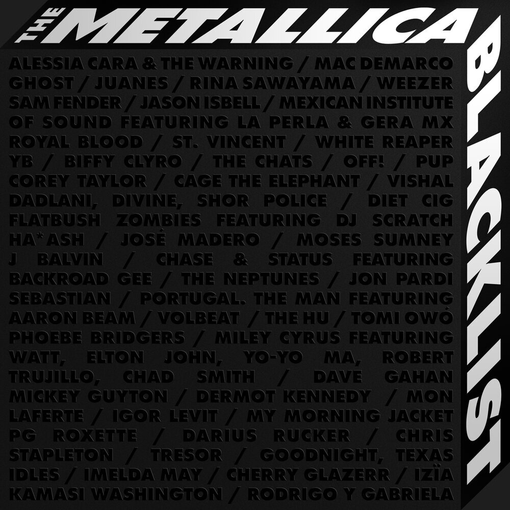 Обложка LP "The Metallica Blacklist" 