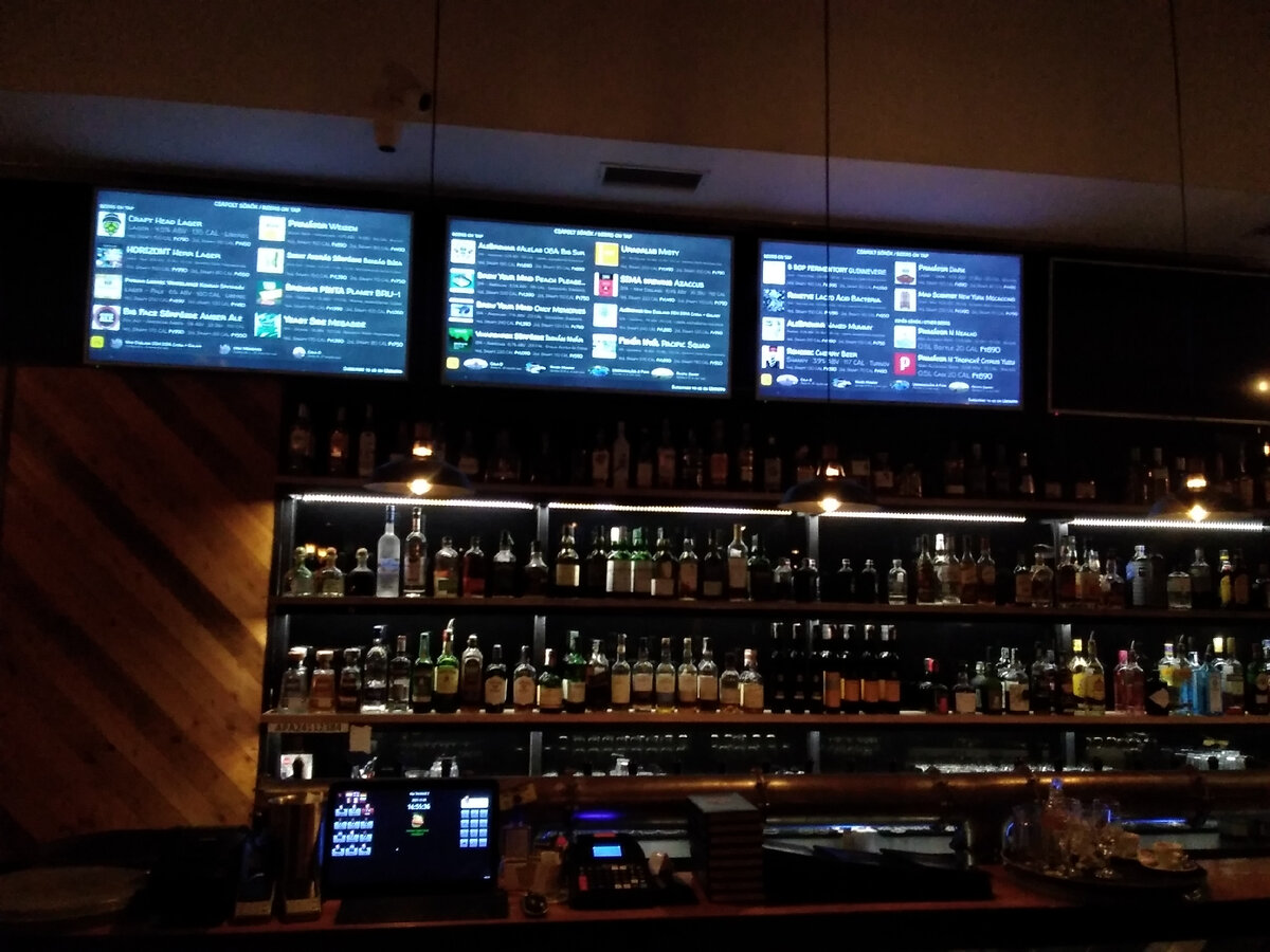 Полноценный ресторан с крепким алкоголем