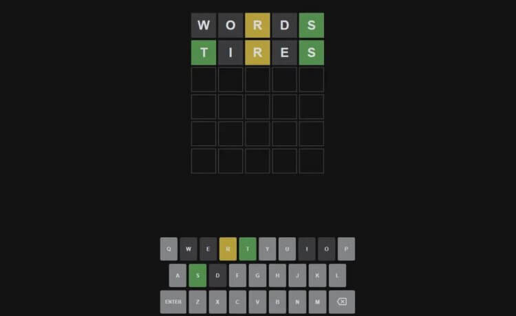 Сыграйте в Wordle, это очень интересно