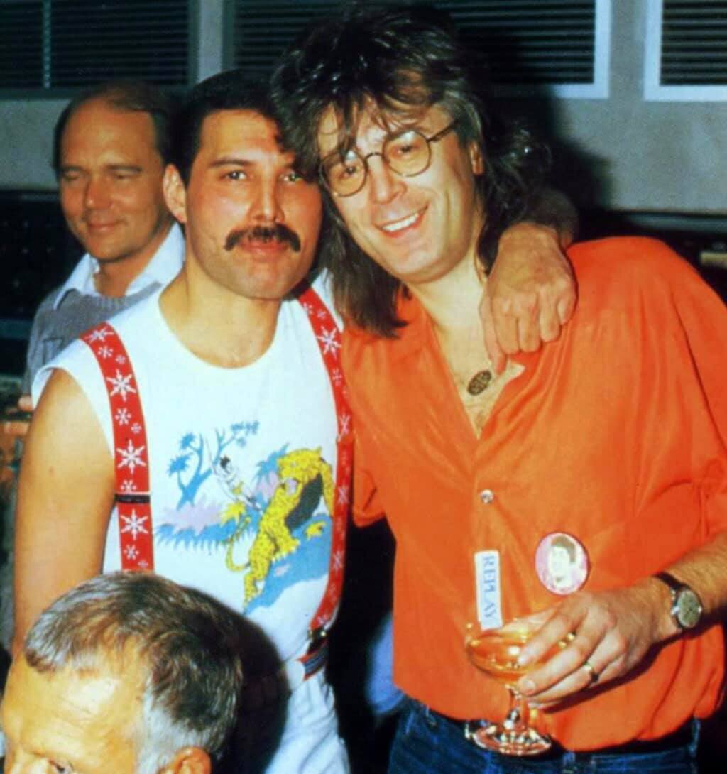 Фредди с Райнхольдом Маком