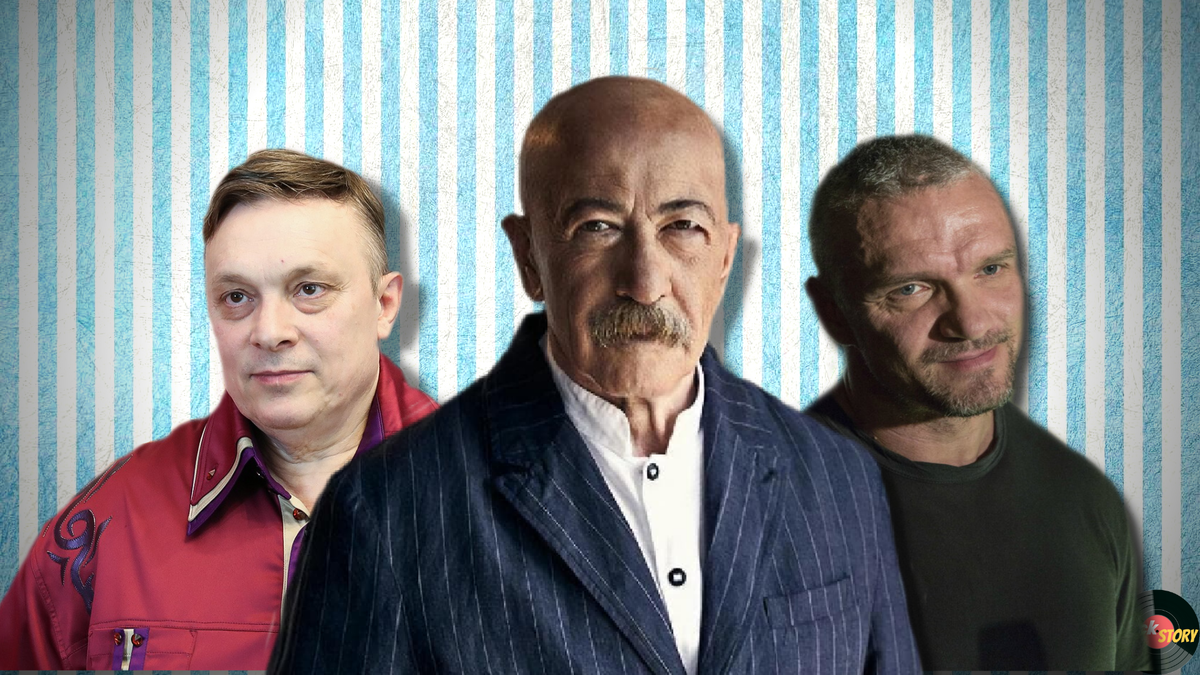 На фотографии: Андрей Разин, Александр Розенбаум и Владимир Епифанцев