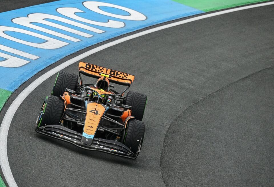    Ландо Норрис: Наш шанс мы разбазарили под дождем в начале гонкиMcLaren