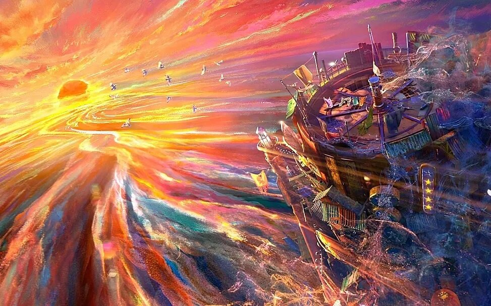 вот пример этих ярчайших красок которыми напитан этот мультфильм