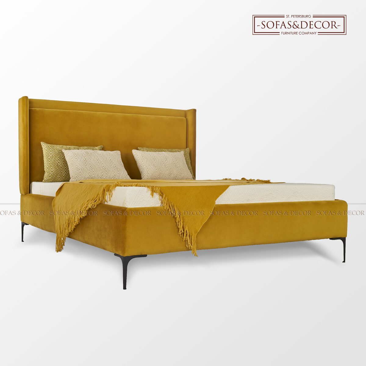 Кровать Sofas & Decor SD-256 по проекту Екатерины Чуньковой