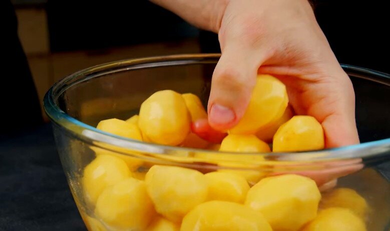 моем картофель