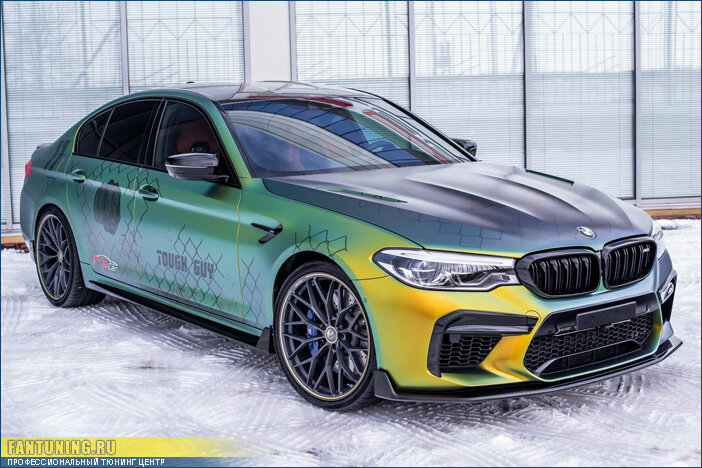 Новый аэродинамический обвес SCL на БМВ (BMW) M5 F90
