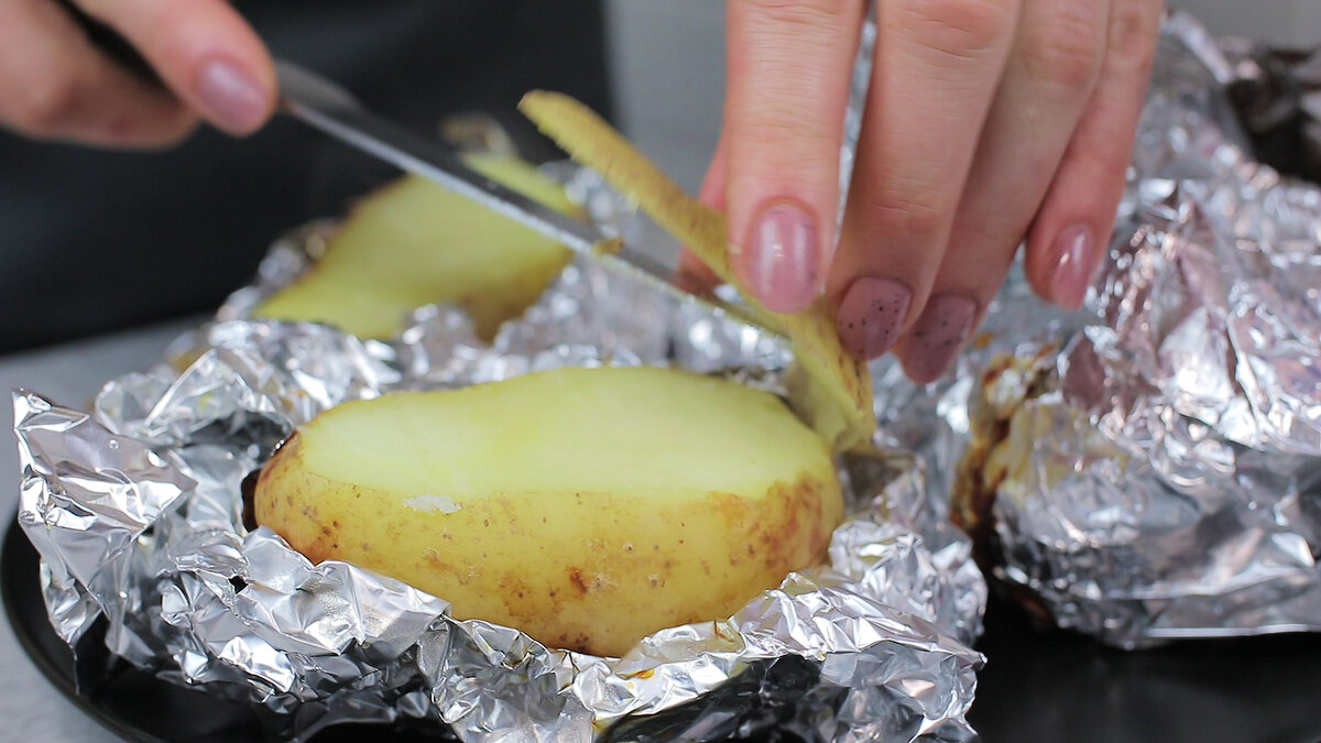 Запеченный картофель на ужин в мини печи Мастерица. 2 Рецепта.