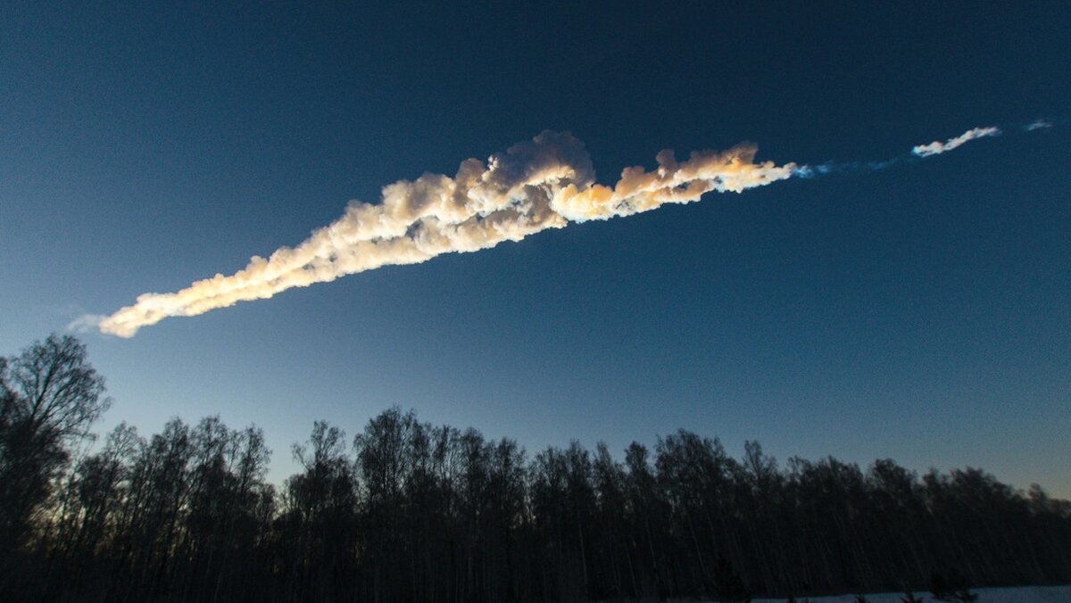 След падения метеорита