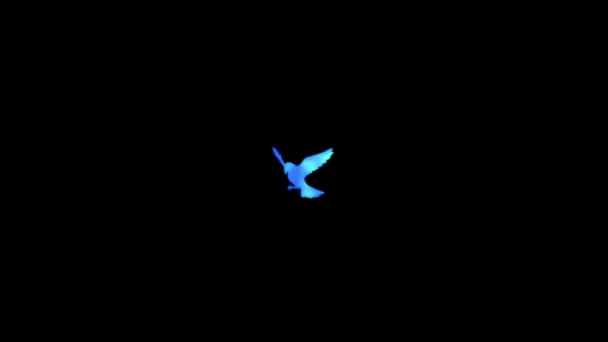 Самое начало опенинга Blue Bird