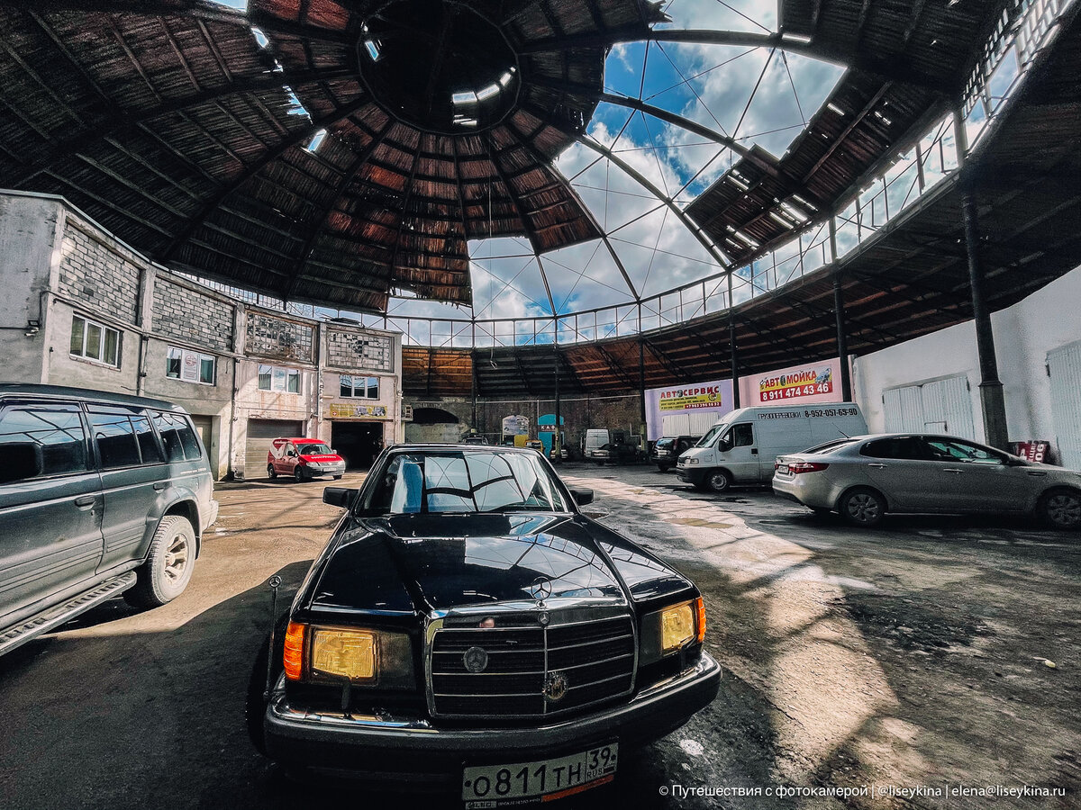 Купол Шведлера, г. Черняховск, ул. Железнодорожная, 15