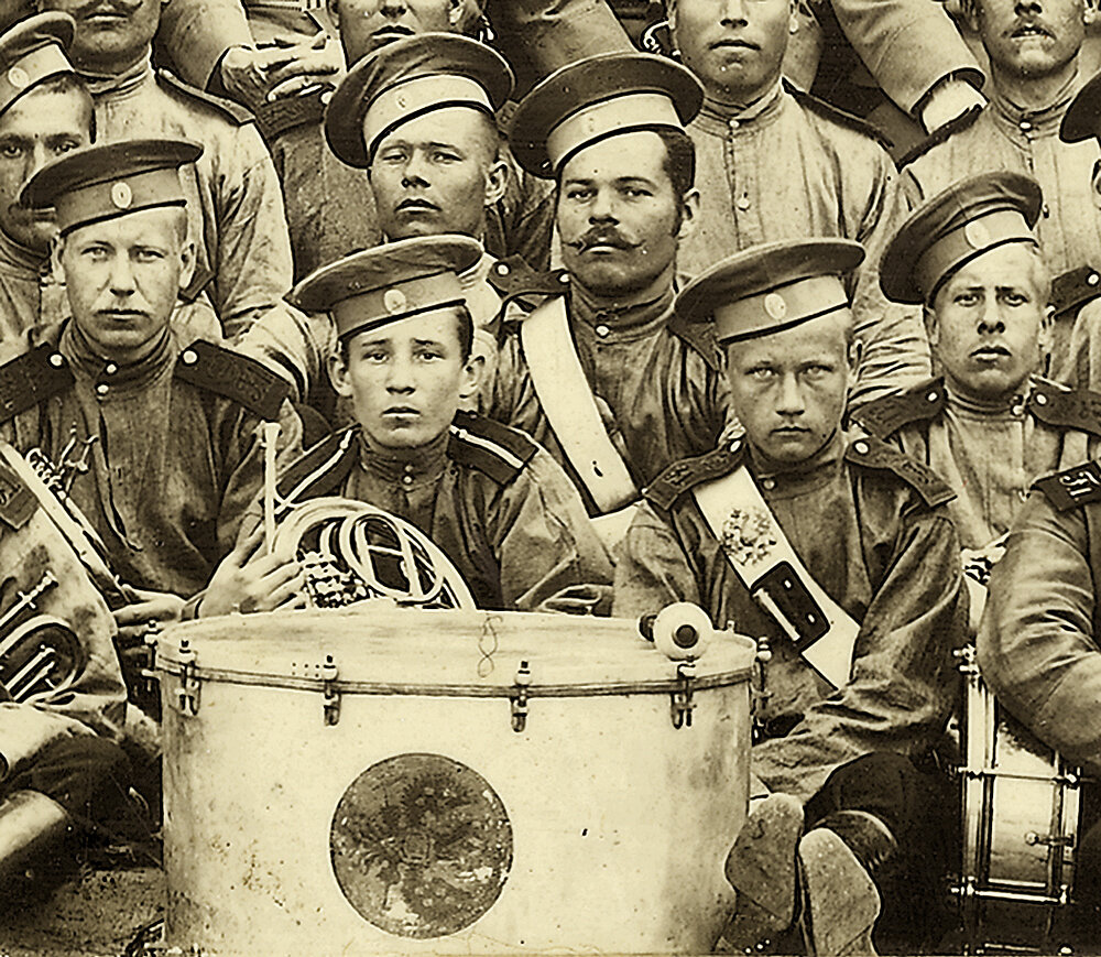 Снимок 1903 года Кексгольмский полк