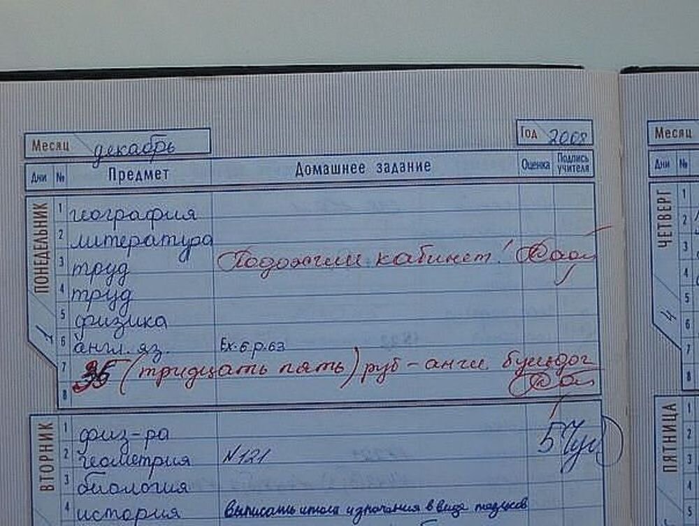 Что значит см в тетради от учителя