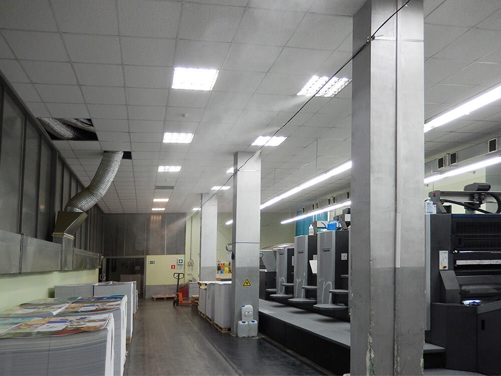 оборудование для поддержания влажности в типографиях