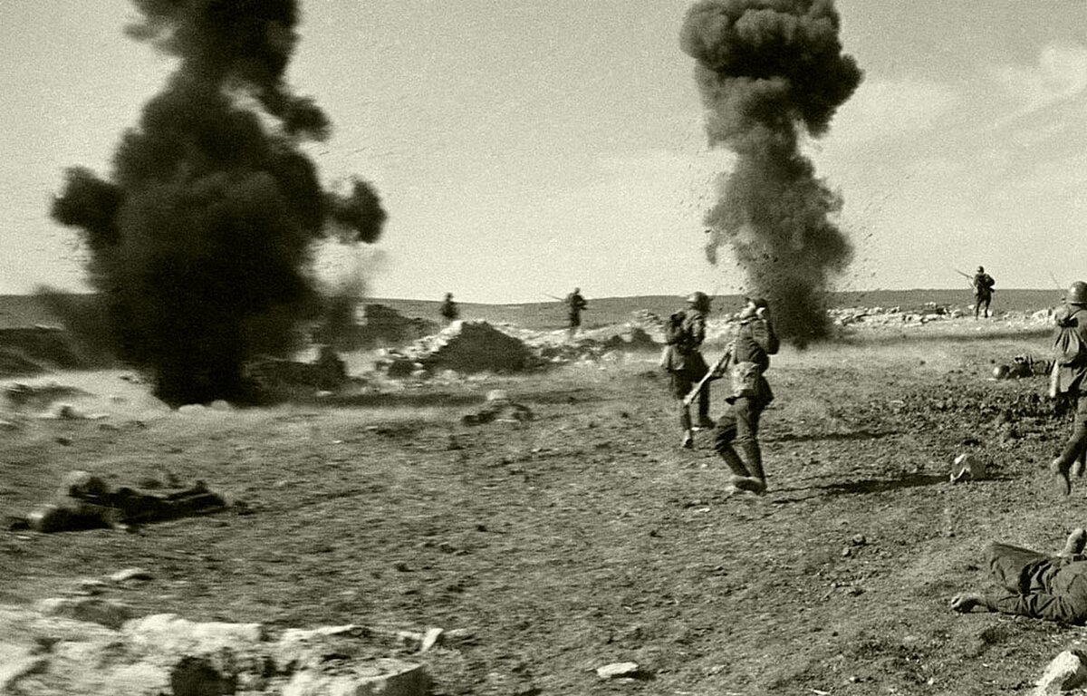 Гаранин Анатолий Сергеевич "Смерть солдата", Май 1942 года