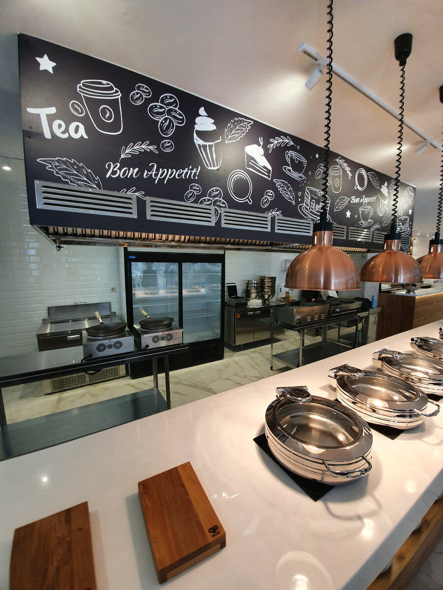 Ресторан отеля. Фото автора.