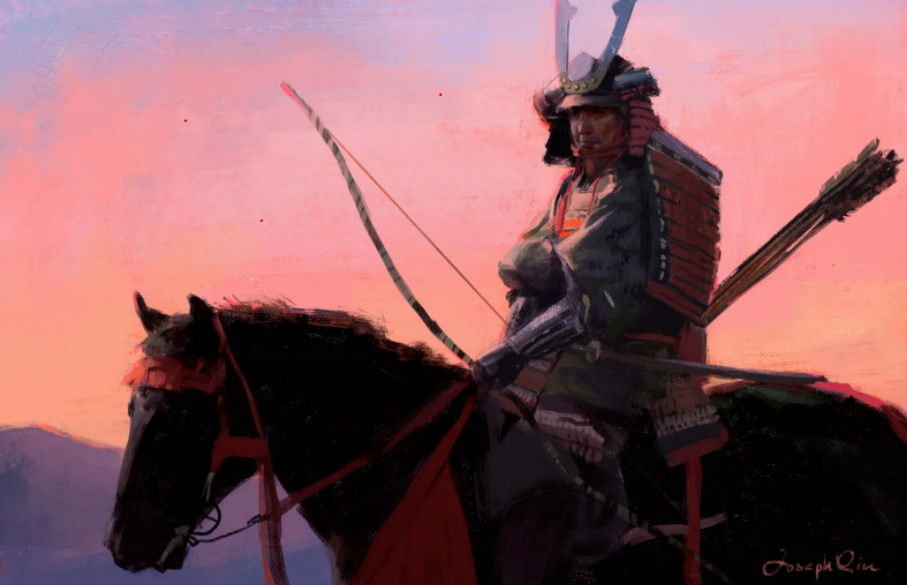 японский самурай