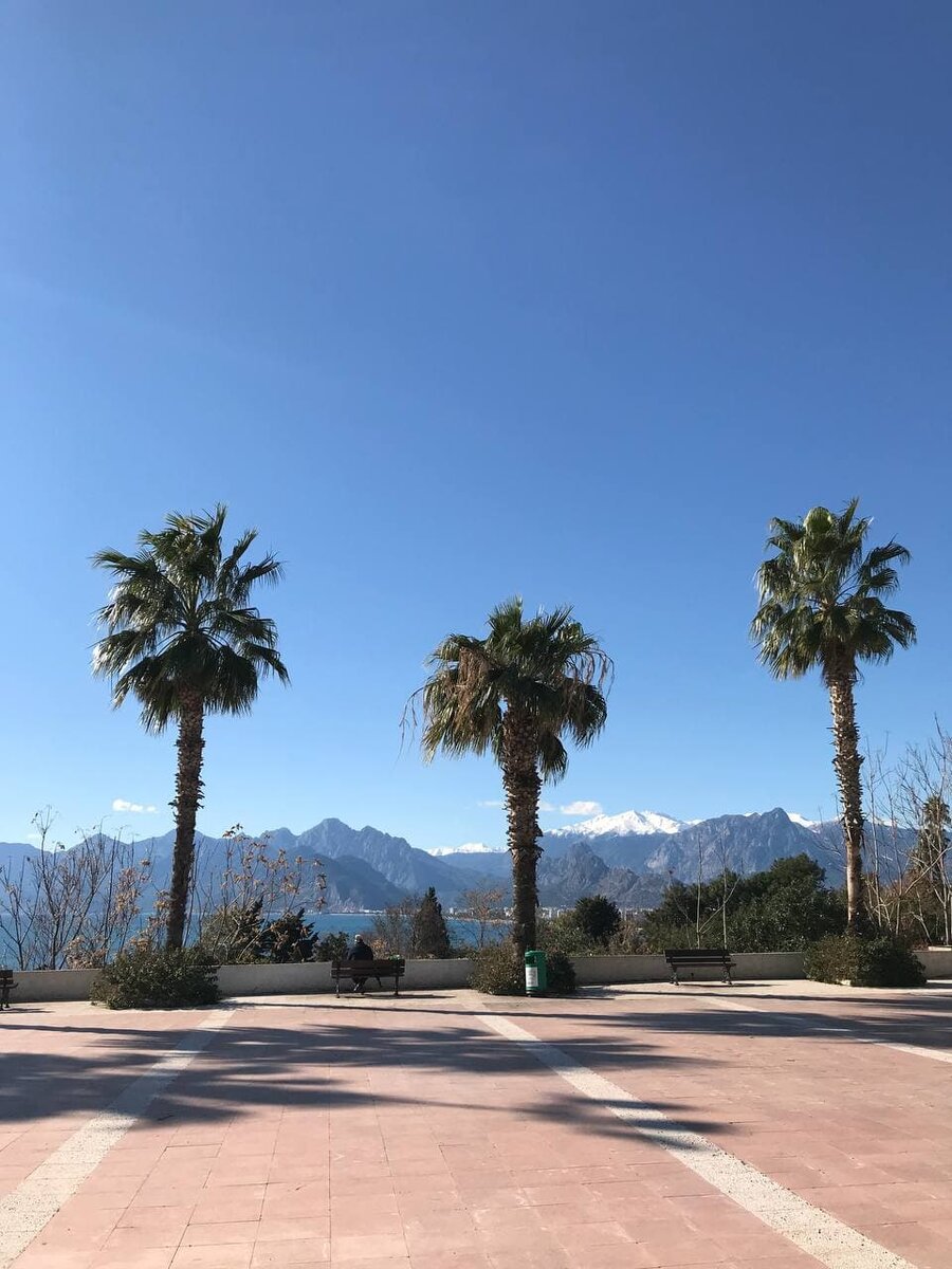 Турция. Анталия. Январь. 