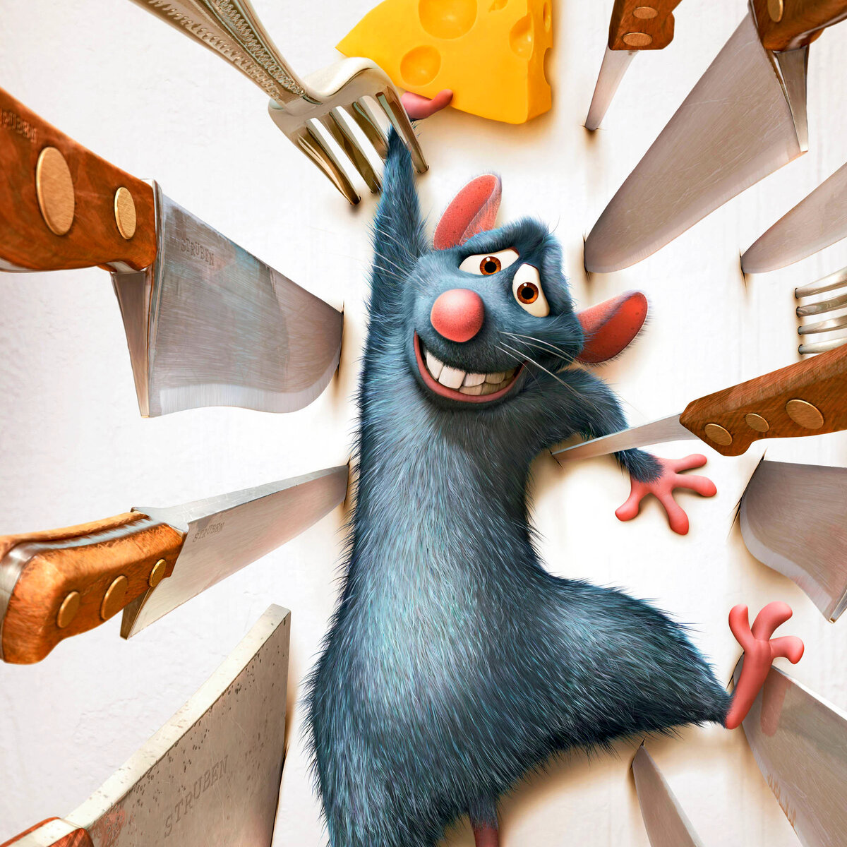 Кадр из мультфильма «Рататуй» (реж. Б. Бёрд, США, 2007)