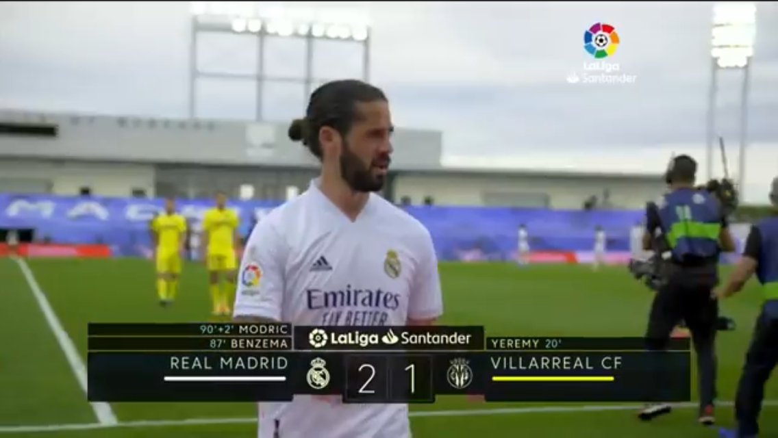 24.05.2021. Символично? Видимо, это был последний матч Иско в составе "Мадрида"