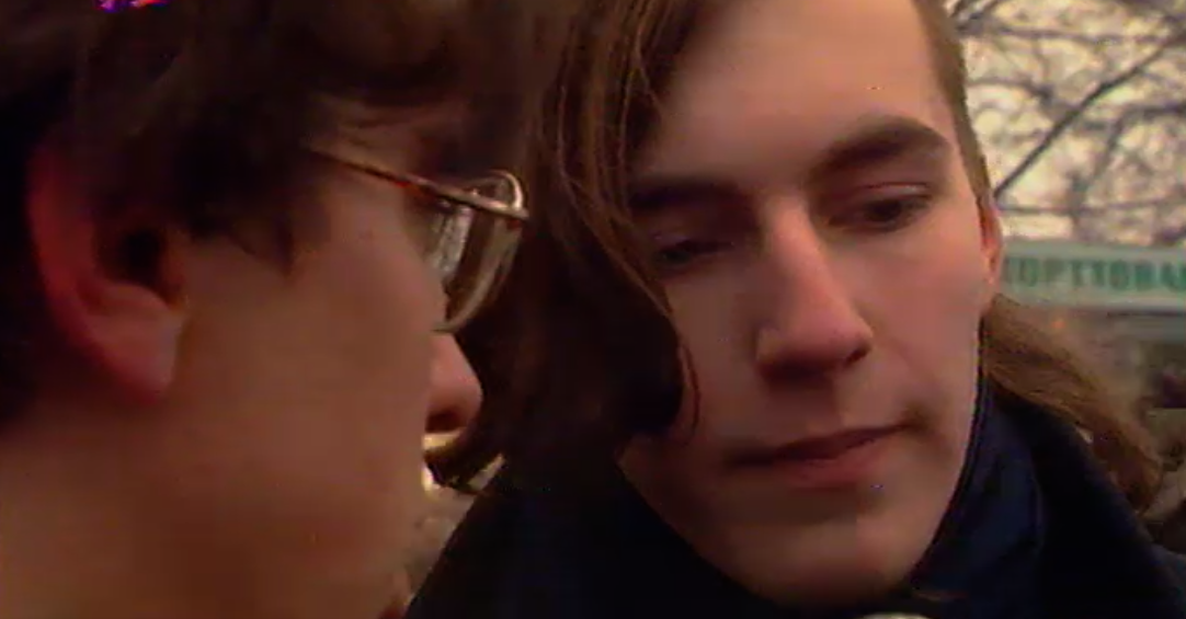 Кадр из программы "...До 16 и старше" (1994)