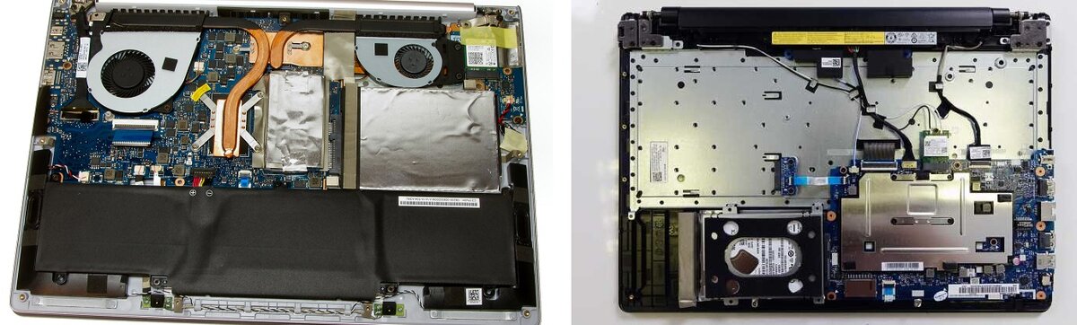 Ноутбук Acer образца 2013 года и 2019 года. / Источник фото: Яндекс.Картинки