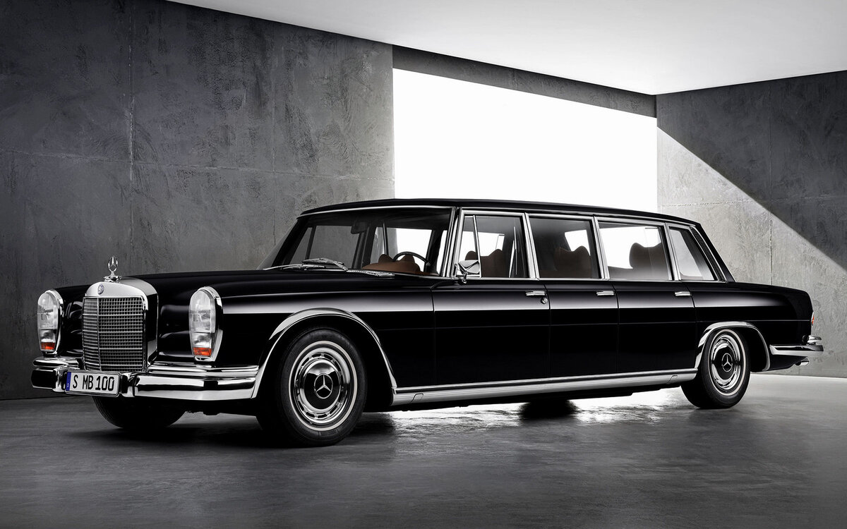 Самый престижный автомобиль коллекции Брежнева - Mercedes-Benz 600 Pullman  | АвтоЗарисовки | Дзен