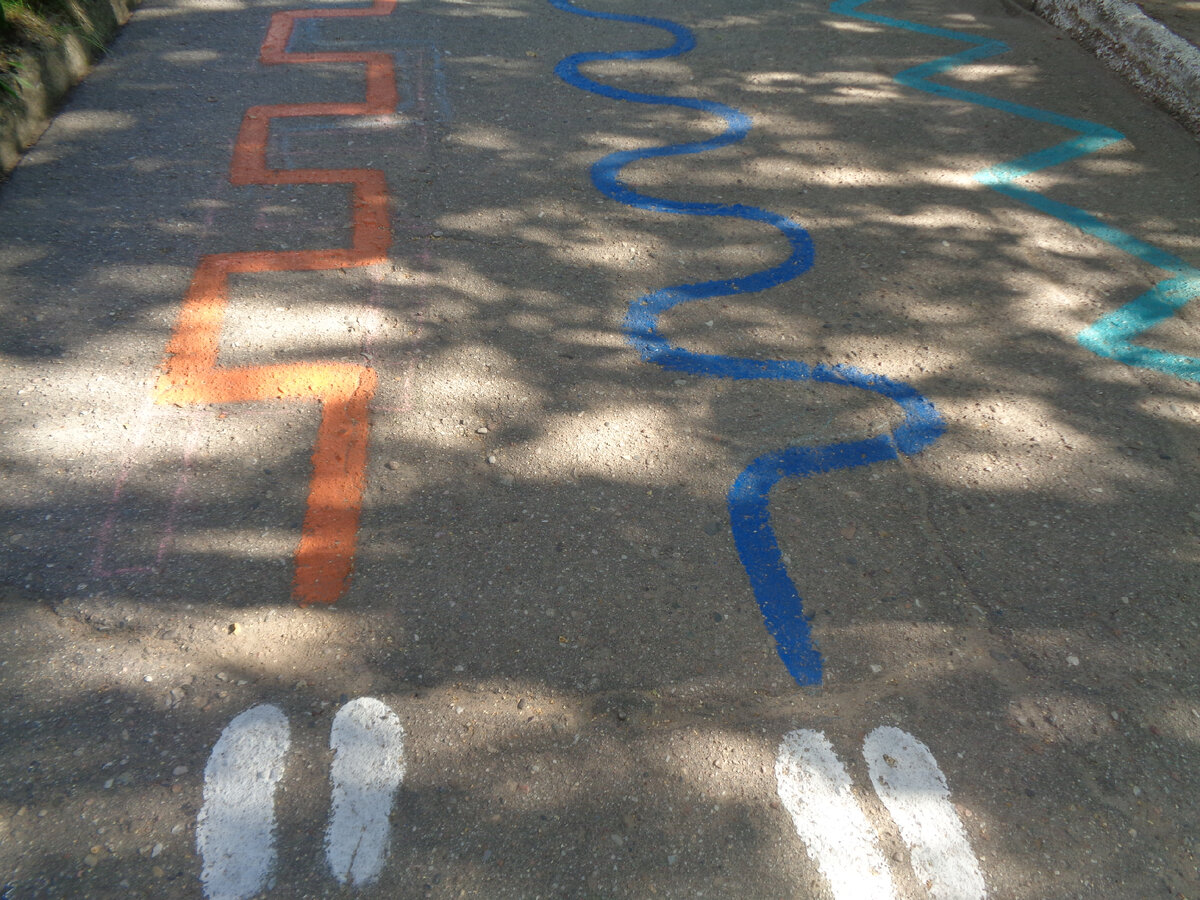 Дорожки в детском саду