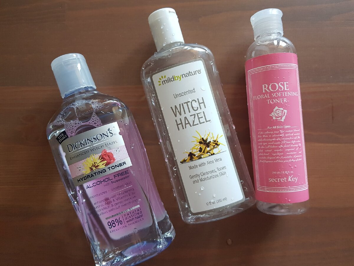 Неплохие варианты тоников из последних посылок с iHerb