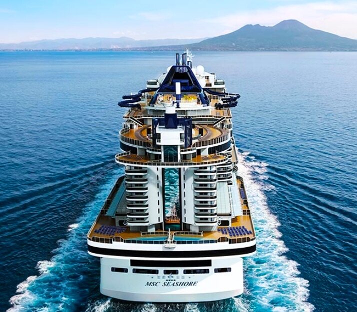 MSC Seashore - одно из самых экологически чистых судов в море и энергоэффективный образец для подражания для современных круизов