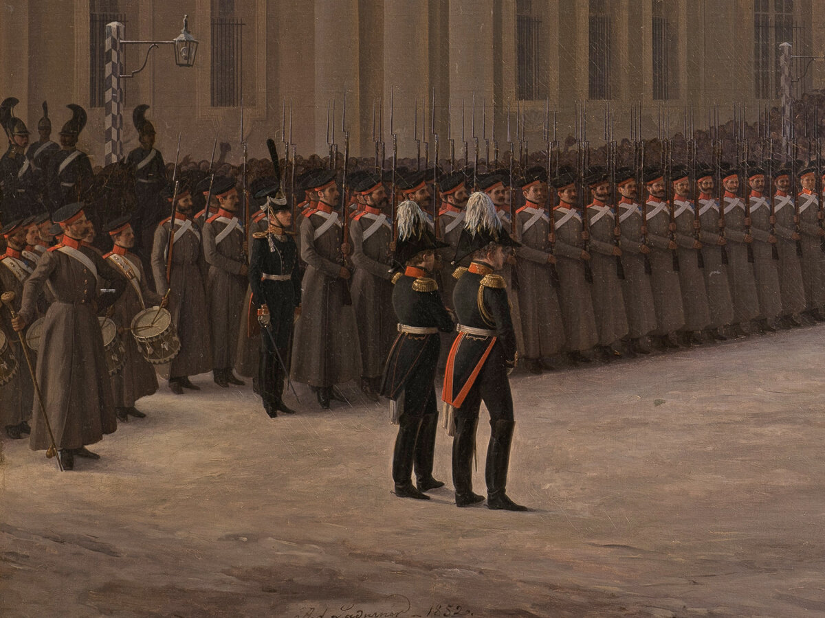 Лейб гвардии Семеновский полк 18 век