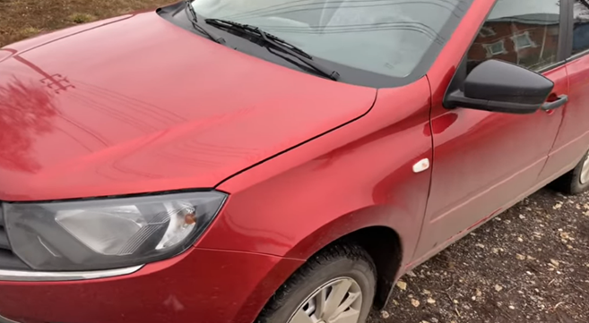 Моя Лада Гранта. Как воет коробка, сколько расходует бензина, состояние кузова