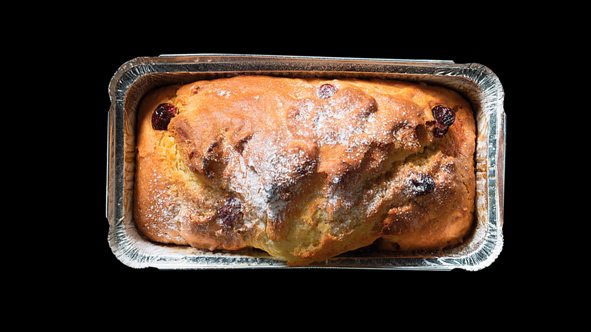 В кекс добавила ягоды