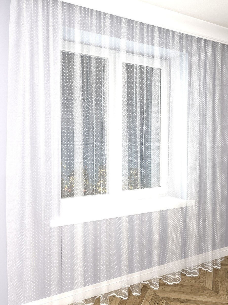 НА ФОТО: Белый тюль INVA АРТИКУЛ: 14039833 https://www.wildberries.ru/catalog/14039833/detail.aspx?targetUrl=SP