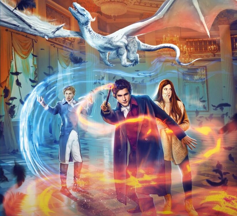 Для заставки использован фрагмент обложки романа "Академия драконьих всадников" Автор Ирина Фельдман. Источник картинки - библиотека электронных книг ЛитРес