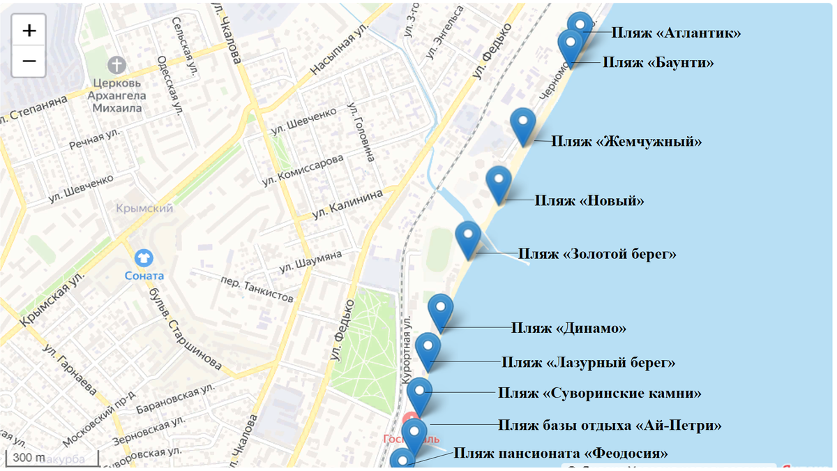 Доброго времени суток, наши дорогие подписчики и гости канала.  Уже не за горами пляжный сезон. Вы будете выбирать жилье, а соответственно нужно знать, какой пляж находится поблизости.