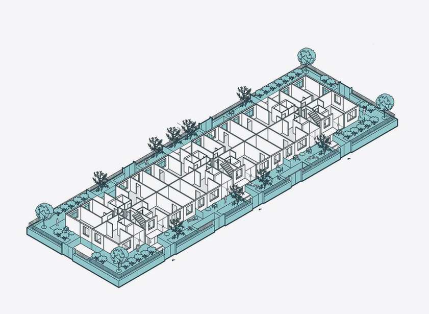 Пример дома серии 1-464