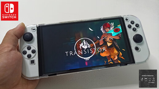 Transistor - OLED Nintendo Switch gameplay