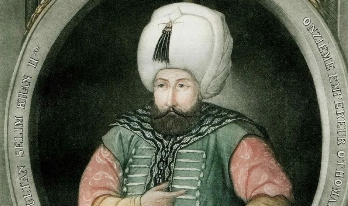 Сколько правил осман. Селим 2 портрет. Портрет Султана Селима.