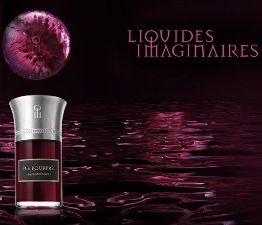 Пример. История аромата Île Pourpre ("пурпурный остров") отсылает к античной легенде, рассказывающей о необычном острове, привлекавшем греческих и финикийских мореплавателей цветом скал. Пристав к берегу, среди бурной растительности острова они нашли неизвестные плоды с незнакомым запахом и вкусом. Сок их был настолько ярок, что окрашивал в пурпурный цвет прибрежные скалы. 