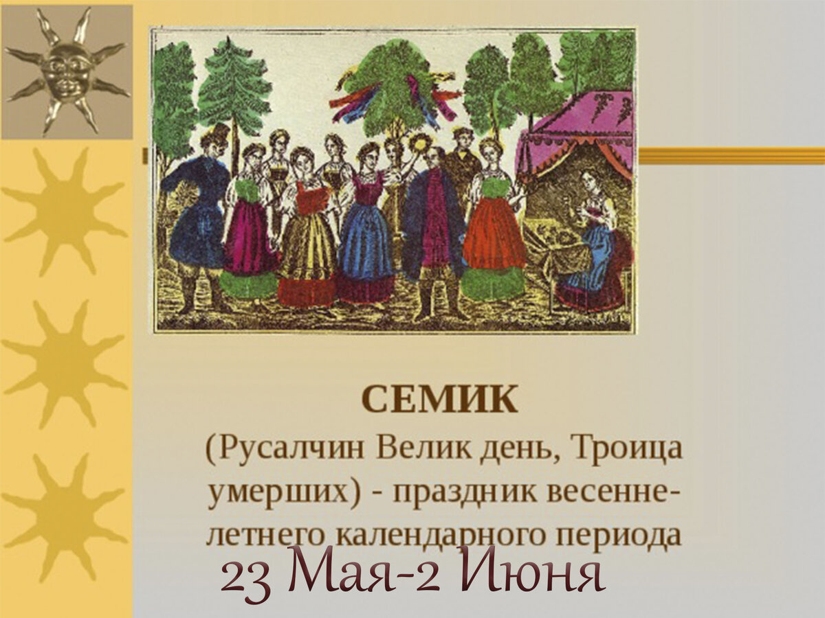 Семик поздравления картинки