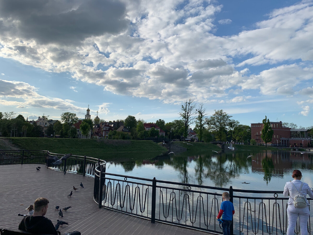 Калининград, озеро в районе Амалиенау