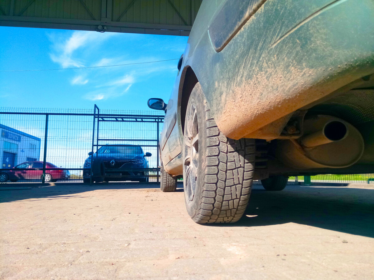 Зимние шины на моём симболе