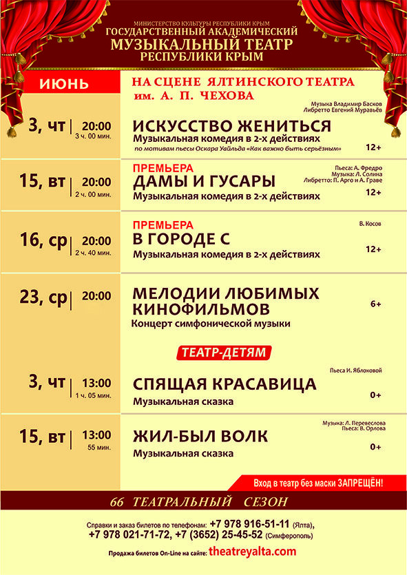 Театр чехова ялта карта