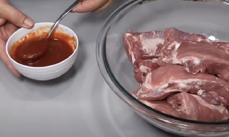 Вместо шашлыка приготовим ребрышки с гарниром 