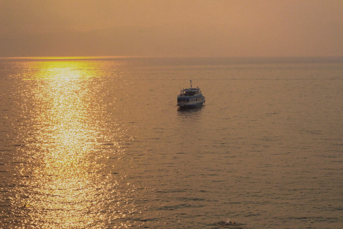 Первая встреча с Байкалом 