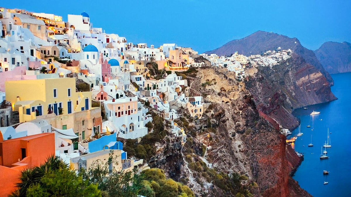 Остров Санторини, Греция