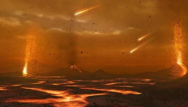 Планета Земля 4,5 млрд лет назад