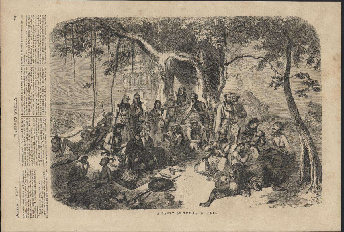 Туги. Из английской газеты 1857 года.