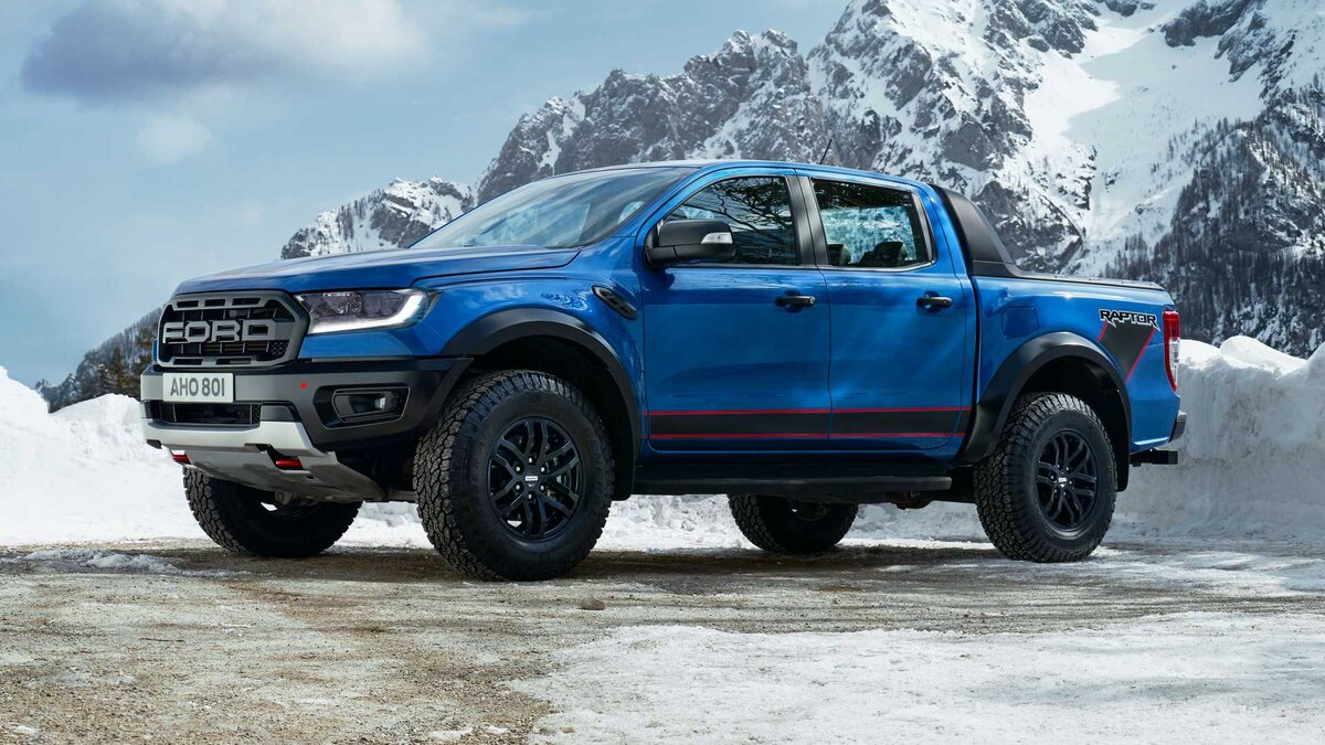 Ford Ranger Raptor Performance Blue