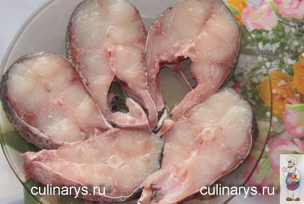 Рецепт: Рыба жареная толстолобик, очень вкусно, "по-домашнему".